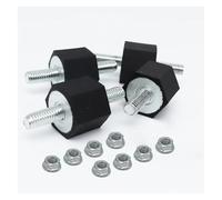 Pompe À Carburant Pour VW Pour Transporter IV T4 Isolateur Vibrations Refroidisseur Intermédiaire Support Couvercle Châssis Supports En Caoutchouc Pompe À Carburant(Set-with Nuts)