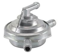Pompe à Carburant Robinet De Pompe À Essence À Vide pour 50cc pour 125cc pour 150cc pour VTT Kart Scooter Cyclomoteur Gris Pompe à Essence pour Moto
