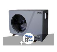 Pompe à chaleur 15,30 kW Silverline Full Inverter Wifi 150T Poolex + Kit by-pass Ø 50 mm