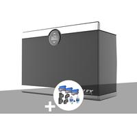 Pompe à chaleur 15,50 kW Poolex Silent Max 155 Full Inverter + Kit by-pass Ø 50 mm