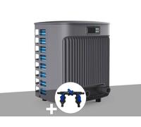 Pompe à chaleur 5,50 kW HeaterMax Compact 25 Ubbink + Kit by-pass Ø 32/38/50 mm