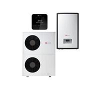 Pompe à chaleur Air / Eau Monobloc GeniaAir Max 12 Tri + Module hydraulique + MiPro Sense -