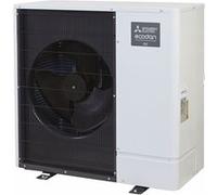 Pompe a chaleur air eau monobloc Mitsubishi 10 kW Monophase R32 reversible