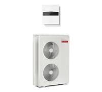 Pompe à chaleur Connecté Air / Eau monobloc Nimbus Plus M avec appoint électrique Ariston 12 kW Monophasé