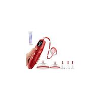 Pompe à chatte bdsm sextoy - Affichage numérique Pompe clitoridienne automatique, 3 modes d'aspiration avec 7 niveaux de pression, 3 in 1 stimulateur clitoridien à succion, 5 tasses incluses