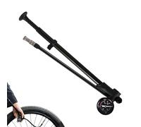 Pompe À Choc À Air,Haute Pression 20.7 Bar Portable | Pompe à Pneu et Amortisseur VTT avec Manomètre,pour Dirtbike Motocyclette VTT Randonnée Voyage Et Road Trip