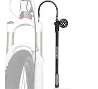 Pompe à choc haute pression - Gonfleur de vélo de montagne, pompe à air arrière, accessoire de jauge universelle, purgeur d'air de précision | pompe bikeShock pour réglage de la suspension