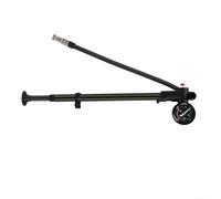 Pompe à chocs pour vélo avec bouton de purge pour réglage précis de la pression d'air pour fourche de suspension, amortisseur arrière et pneu (B)