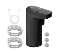 Pompe à décanteur automatique - Bec verseur de boisson à une touche, gadget électrique professionnel avec valve de débit de précision, système d'amélioration instantanée de la saveur, idéal pour les é