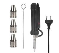 Pompe à dessouder automatique à ventouse électrique avec 3 buses d'aspiration - Pistolet portable pour dispositif d'aspiration d'étain à souder sous vide pour réparation de carte
