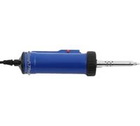 Pompe à dessouder électrique sous vide, fonction 2 en 1, plusieurs tailles de buses, bleu
