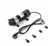 Pompe à diaphragme 220 V, mini membrane, pompe à eau haute pression, pompe auto-aspirante 5,5 l/min 160 psi, pour aquarium, étang, jardin et système hydroponique