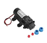 Pompe à diaphragme micro de 5 L/min, 24 V CC, 60 W ; pompe à eau électrique auto-amorçante ; pompe à diaphragme haute pression avec clapet anti-retour pour lavage de voitures,