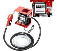 Pompe à diesel, 220 V, 550 W, 60 l/min, pompe à diesel auto-amorçante avec pistolets automatiques et buse de carburant, pompe à huile auto-amorçante pour ateliers automobiles, recyclage automobile