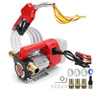 Pompe à diesel avec batterie 40 l/min, pompe de transfert électrique sans | Kit de pompe à carburant électrique Makita 18 V, pompe à huile de chauffage portable, 2 tuyaux de 2 m pour kérosène diesel