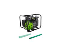 Motopompe Eaux claires 105 Cm3 1.5 vito 4 Temps 3CV Vide caves ou Piscines Kit complet + 10m de Tuyaux inclus