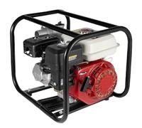 Pompe à eau 210 cc Pompe de jardin 6,5 CV Pompe à eau usée Pompe à moteur à essence Raccord 2" 3600 tr/min avec adaptateur de tuyau, crépine d'aspiration Hauteur de refoulement max. 28 m