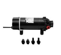 Pompe à eau 220 V 160 PSI Pompe à pression auto-amorçante 120 W 5,5 l/min Pompe à eau à membrane Protection contre la pression Pompe haute pression pour caravanes et bateaux Lavage