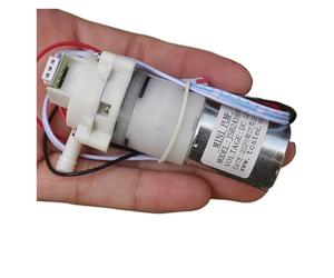 Pompe à eau 370 DC12V Pompe à membrane Pompe auto-amorçante à faible bruit avec débitmètre à induction Pompe à vide Motor Drivers