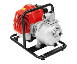 Pompe à eau à essence 2 temps 1,2 kW 43 CC Pompe à eau Pompe à eau Aspirateur de pompe à eau Max. Lift 30 m 8500 tr/min pour le drainage ou l'irrigation