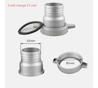 Pompe à eau à essence 3 pouces, raccord de tuyau en aluminium, clé de raccordement avec connecteur de pompe à coussin en caoutchouc - 21LJGJ0820A02744