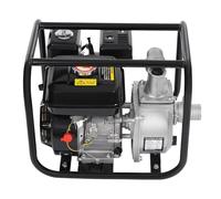 Pompe à eau à essence 4 temps 6,5 CV 142 GPM/36 m³/h Pompe à eau pour arrosage de jardin, drainage des eaux usées et protection incendie, pompe de jardin avec grande capacité