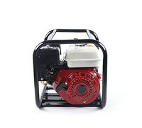 Pompe à eau à essence 6,5 CV, pompe à eaux usées avec moteur 4 temps, 36 m³/h, hauteur de refoulement maximale 28 m, hauteur d'aspiration 7 m, grand réservoir de carburant 0,95 gal, raccord de 2