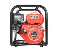 Pompe à eau à essence 7,5 CV 212 cc - Pompe de jardin auto-amorçante avec 26 m³/h - Hauteur de refoulement de 30 m pour eau sale - Pompe à eau à essence 4 temps avec raccord de 2" pour l'irrigation et