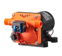 Pompe à Eau à Membrane 12 V 3 GPM 11,36 L/min 4 Chambres avec Pressostat