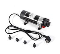 Pompe à eau à membrane 220 V auto-amorçante Pompe électrique 160 PSI 5,5 l/min Pression d'eau Pompe à membrane pour camping-car, caravane, bateau, lavage et arrosage du jardin