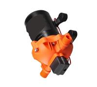 Pompe à eau à membrane auto-amorçante 12 V, 1,8/3/3,5/5 GPM, pressostat réglable 40-100 PSI, port MNPT 1/2", pompe à eau à chambre 3/4/5(3.0 GPM 4-Chamber)