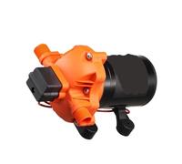 Pompe à eau à membrane auto-amorçante 12 V, 1,8/3/3,5/5 GPM, pressostat réglable 40-100 PSI, port MNPT 1/2", pompe à eau à chambre 3/4/5(3.5 GPM 3-Chamber)