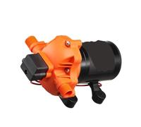 Pompe à eau à membrane auto-amorçante 12 V, 1,8/3/3,5/5 GPM, pressostat réglable 40-100 PSI, port MNPT 1/2", pompe à eau à chambre 3/4/5(5.0 GPM 5-Chamber)