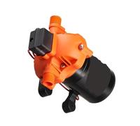 Pompe à eau à membrane auto-amorçante 12 V, 1,8/3/3,5/5 GPM, pressostat réglable 40-100 PSI, port MNPT 1/2", pompe à eau à chambre 3/4/5(3.5 GPM 3-Chamber)