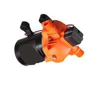 Pompe à eau à membrane auto-amorçante 12 V, 1,8/3/3,5/5 GPM, pressostat réglable 40-100 PSI, port MNPT 1/2", pompe à eau à chambre 3/4/5(5.0 GPM 5-Chamber)