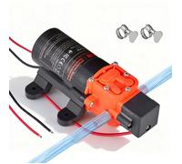 Pompe à Eau à Membrane Auto-amorçante-VEVOR-12 V CC 4,5 L/min, Pompe à Eau pour Camping-car, Lavage de Voitures