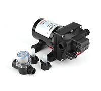 Pompe à Eau Auto-amor?ante pour Caravane DC RV 12 V 4008101E65 Pompe à Eau Auto-amor?ante à la Demande 55 PSI 3 Gallons par Minute 7,5 pour Yacht, Irrigation Agricole, Cuisine