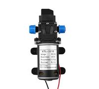 Pompe à eau auto-amorçante, Akozon Pompe à eau auto-amorçante 12V DC 100W 8L / Min 160Psi Haute pression Pompe à eau auto-amorçante à diaphragme pour Wash