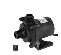 Pompe à eau avec moteur brushless, DC24V 2400L/H, pompe submersible avec prévalence de 8M, 1/2" et 86,4W, chauffe-eau pour fontaine, pompe booster pour douche, IP68(2480S)