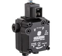 Pompe à eau CBM Pompe Suntec avec électrovanne - AS47C 1538 - Noir, Acier inoxydable, Modern/Industrial
