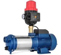 Pompe à eau centrifuge 2,2 kW 9600L/H Pompe électrique d'appoint pour irrigation de jardin avec interrupteur de pression