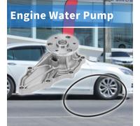 Pompe À Eau Compatible Pour Acura Tsx L4 2.4L 2009-2014 pour Honda Cr-V 2010-2011, Pompe À Eau Avant En Métal Durable De Tonalité Argentée Pour Moteur.