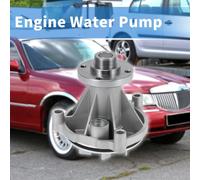 Pompe À Eau Compatible Pour Ford Crown Victoria 1992-1997 Pour Lincoln Town Car 1991-1997, Pompe À Eau Avant En Métal Durable De Tonalité Argentée Pour Moteur.