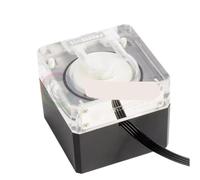 Pompe à eau DDC silencieuse de refroidissement industriel, Support de tension 24V, levage PWM 3.5m, 480L/H, refroidisseur PC PU-FS4PR