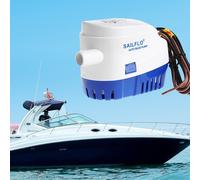Pompe À Eau De Cale Automatique Pour Bateau, 12v, 750gph, Livraison Automatique Avec Interrupteur À Flotteur
