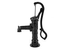 Pompe à eau de fer antique Pigion pichet pompe en fonte for les étangs jardinage jardin bien ornement décoration(Groen)