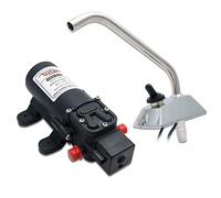 Pompe à eau de rechange Baceyong RV, remplacement direct par révolution, auto-amorçante 12 volts DC à fort débit pour utilisation d'eau potable caravane camping-car