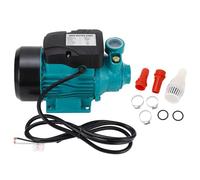 Pompe à eau de transfert, pompe solaire à 200 W 35 LPM 25 m de levage haute pompe auto-amorçante pour l'irrigation agricole domestique hors réseau approvisionnement en eau jet (DC12V)