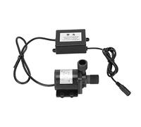 Pompe à Eau du réservoir de Poisson IP68 Aquarium sans balais imperméable Aquarium Pompe à Engrenages Submersible pour la Fontaine de Paysage DC 24V