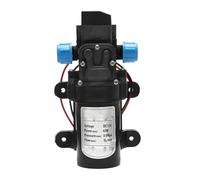 Pompe à Eau électrique agricole 12 V CC 60 W 120 psi 5 l/Min, Micro pulvérisateur à Membrane Haute Pression Noir, Lavage de Voiture 12 V